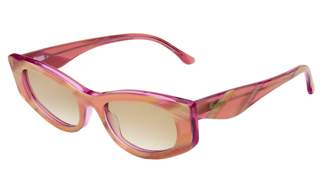 Alexa Sunglasses Side Profile in Monte Rosa / Taupe Flat Gradient