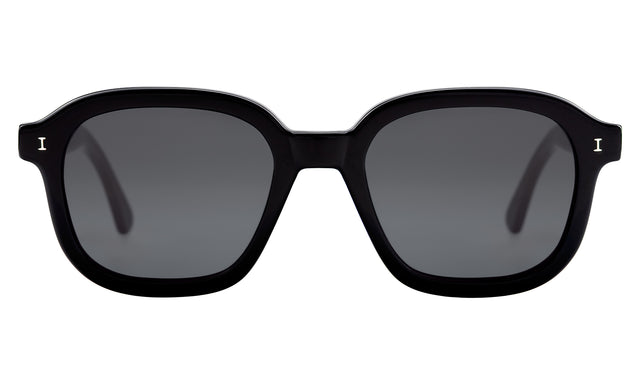 Bogota Sunglasses in Black with Grey Flat