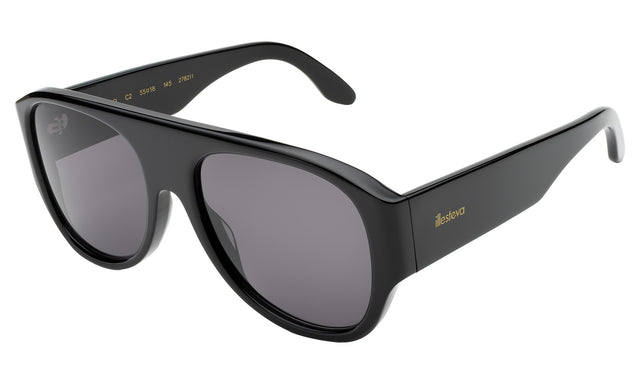 Colorado Sunglasses side view in Black / Grey