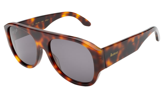 Colorado Sunglasses side view in Havana / Grey