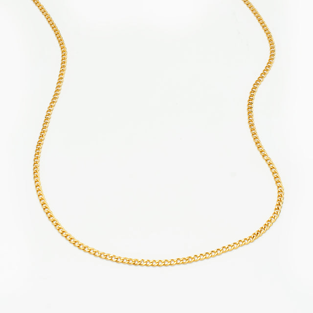 Details of Sunglass Chain in  Gold Curb