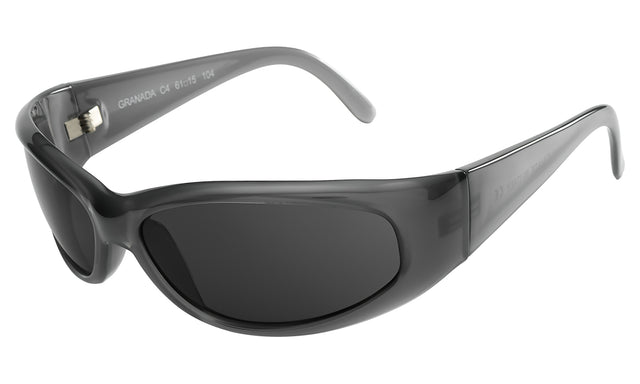 Granada Sunglasses Side Profile in Graphite