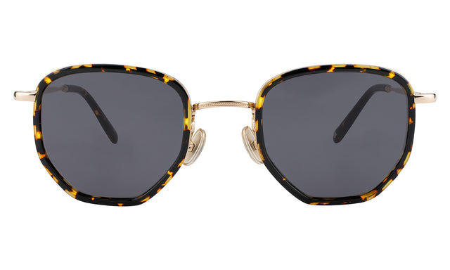 Hunter Ace Sunglasses in Flame/Gold with Grey