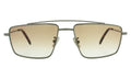Front view of Jane Sunglasses in Gunmetal/Taupe Gradient