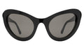 Front view of Kim Shui x illesteva in Black/Grey