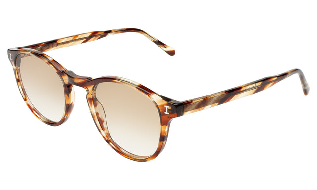 Lawrence Sunglasses side view in Sand Dune / Taupe Flat Gradient
