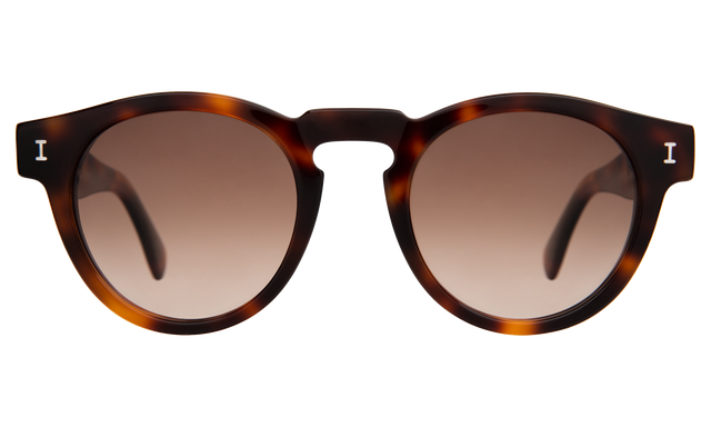 Leonard Sunglasses in Havana with Brown Gradient