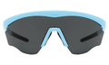 Front view of Nick Kyrgios x illesteva 1 Sports Frames in Baby Blue/Grey