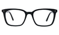 Front view of Portland Optical in Black/Optical