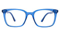 Front view of Portland Optical in Cerulean/Optical