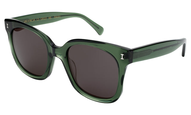 Valencia Sunglasses Side Profile in Pine / Grey