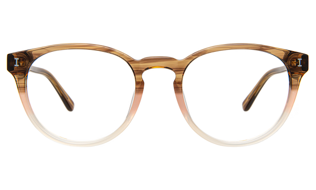 Bristol Optical front view in Blush Oak Optical