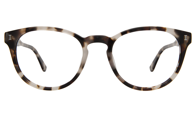 Bristol Optical front view in White Tortoise Optical