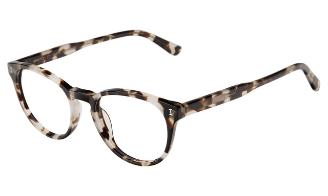 Bristol Optical side view in White Tortoise Optical