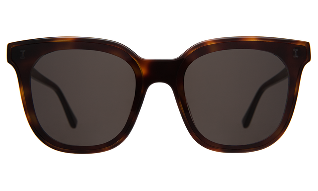 Camille 64 Sunglasses in Havana with Grey Flat
