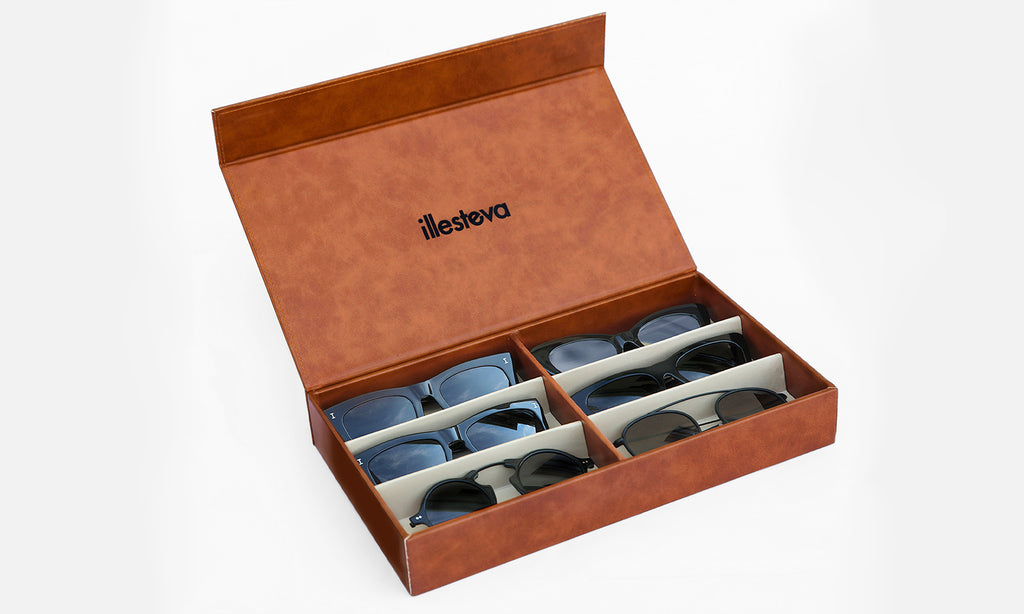 Illesteva sunglasses with case and dust bag ILLESTEVA leonard sunglasses main image 2
