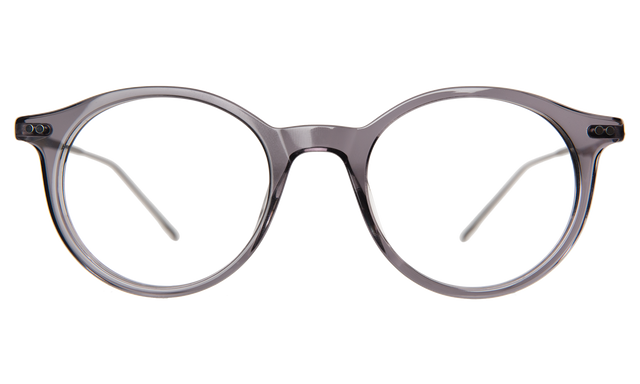 Dana Optical front view in Mercury/Gunmetal Optical