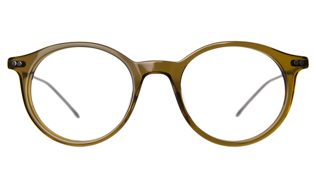 Dana Optical front view in Moss/Matte Black Optical