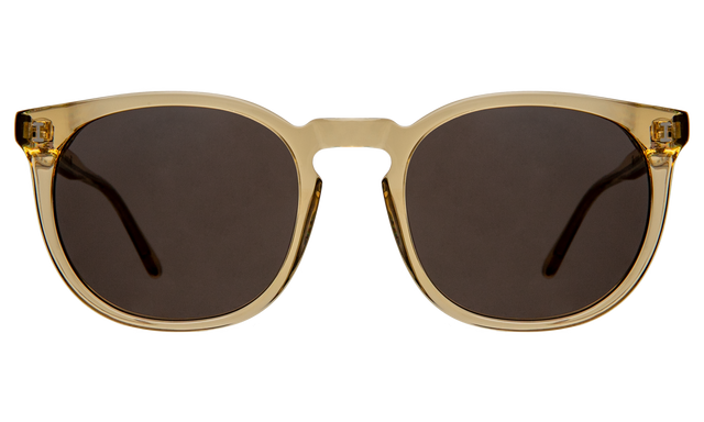 Eldridge 56 Sunglasses in Citrine Grey Flat