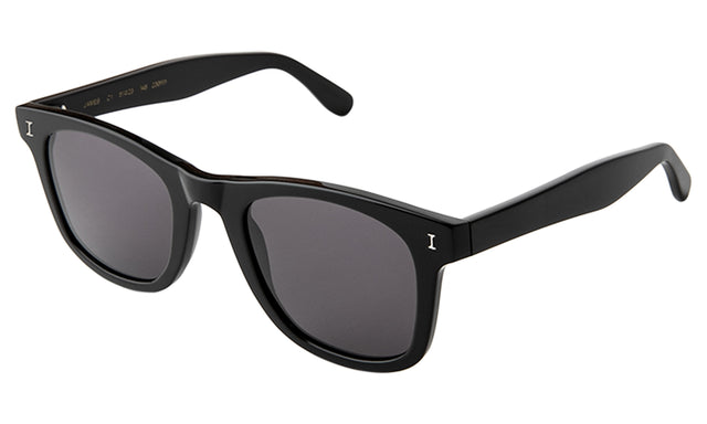 James Sunglasses Side Profile in Black Grey