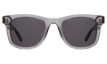 Front view of James Sunglasses in Mercury/Grey