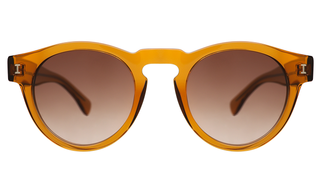 Leonard Sunglasses in Cider with Brown Gradient