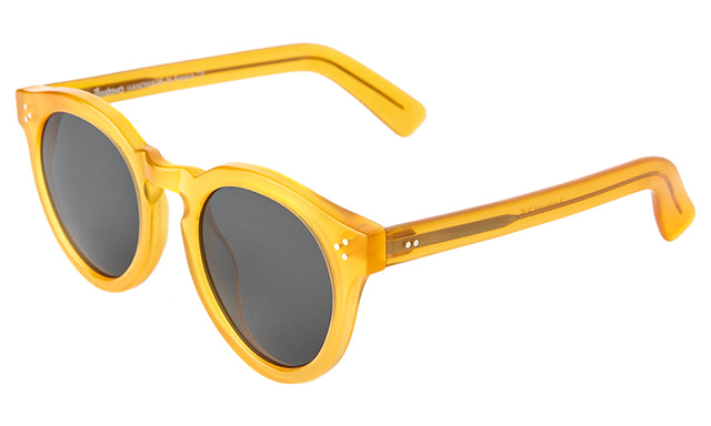 Leonard II E Sunglasses Side Profile in Honey Gold Grey