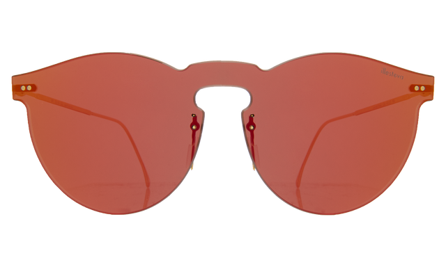 Leonard Mask Sunglasses in Crimson Crimson