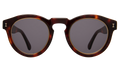 Front view of Leonard Ring Sunglasses in Havana/Grey