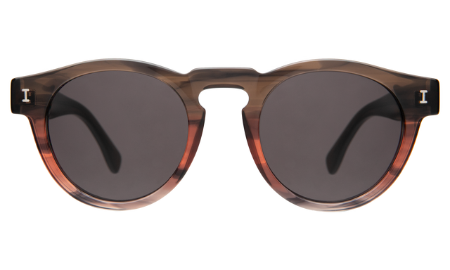 Leonard Sunglasses in Sedona with Grey