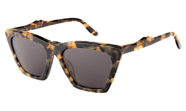  Lisbon Sunglasses in Tortoise with Grey