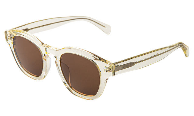 Madison Sunglasses side view in Champagne Brown