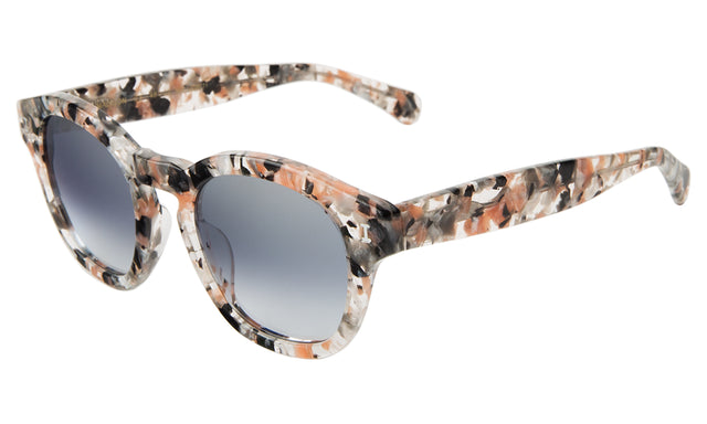 Madison Sunglasses side view in Yosemite Silver Mirror Gradient