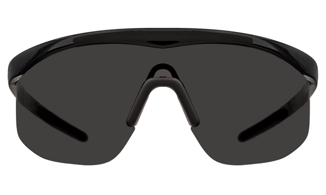 Managua Sunglasses front view in Black Grey