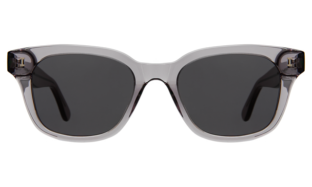Melrose Sunglasses in Mercury with Grey Flat