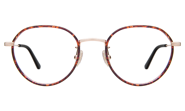 Oxford 52 Optical in Red Tortoise/Rose Gold Optical
