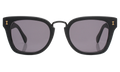 Front view of Positano Sunglasses in Matte Black/Grey