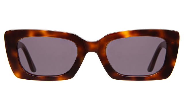 Wilson Sunglasses in Havana with Grey Flat