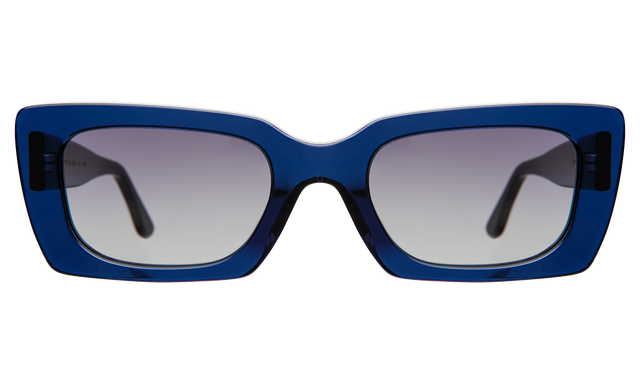 Wilson II Sunglasses in Navy with Grey Flat Gradient