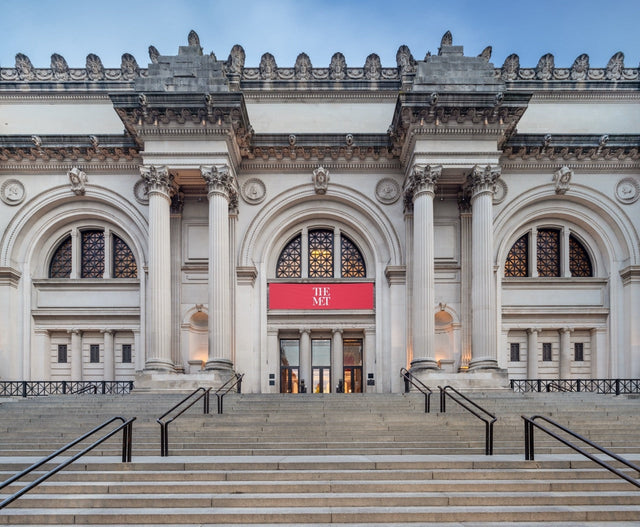 The MET front steps