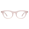 Front view of Antonella Optical in Thistle/Optical