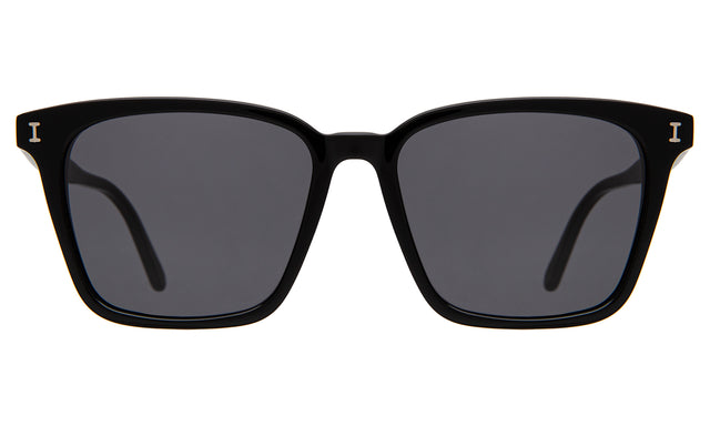 Asheville Sunglasses in Black with Grey