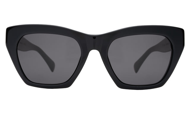 Bali Sunglasses in Black with Grey