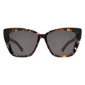 Front view of Barcelona Sunglasses in Sundae/Grey Flat