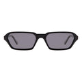 Front view of Baxter II Sunglasses in Black/Grey