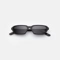 Front view of Baxter II Sunglasses in Black/Grey