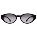Front view of Bedford Sunglasses in Black/Grey Gradient