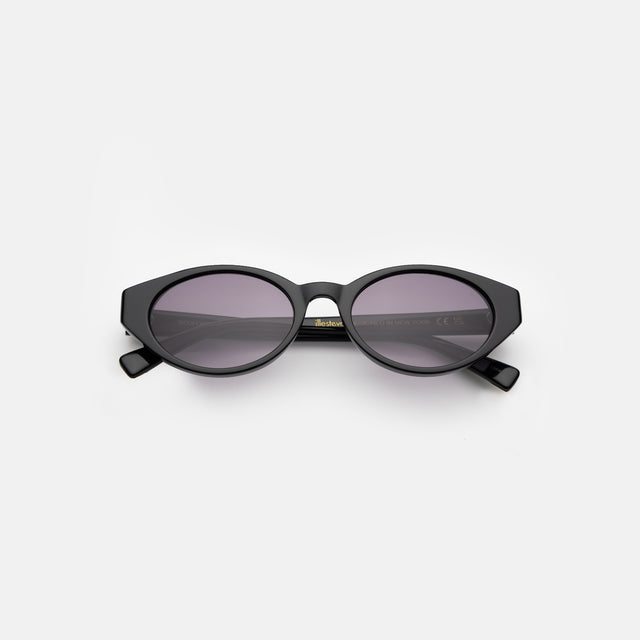 Bedford Sunglasses side view in Black / Grey Gradient