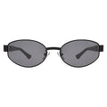 Front view of Bellagio A Sunglasses in Matte Black/Grey