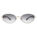 Front view of Bellagio A Sunglasses in Silver/Havana/Grey Gradient